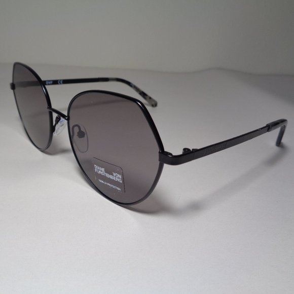 Diane von Furstenberg LORELAI Black New Sunglasses main image 12
